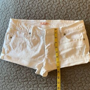 Fire Los Angeles White Short Shorts